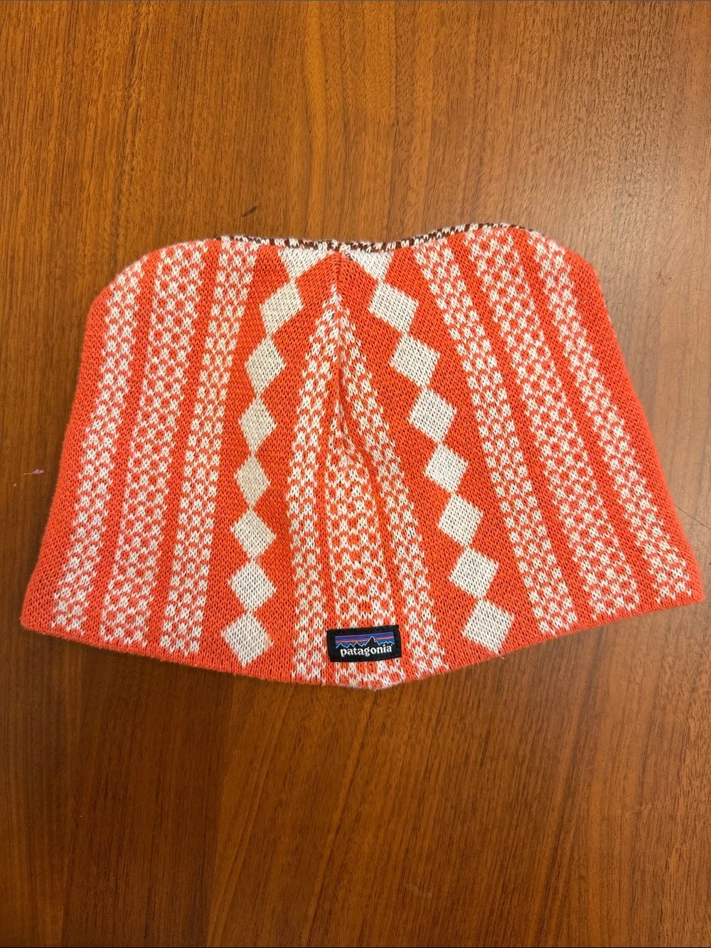 Patagonia Baby Animal Friends Beanie - Orange, Brown, Blue
